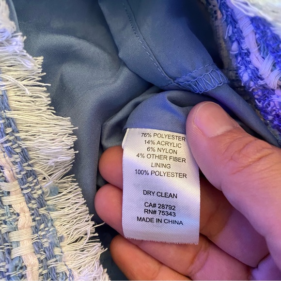 House of Harlow 1960 Tweed Boucle Skort Pastel Colored size 2 - Picture 10 of 11